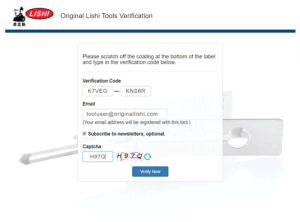 Tool Verification Help | Original Lishi Tools